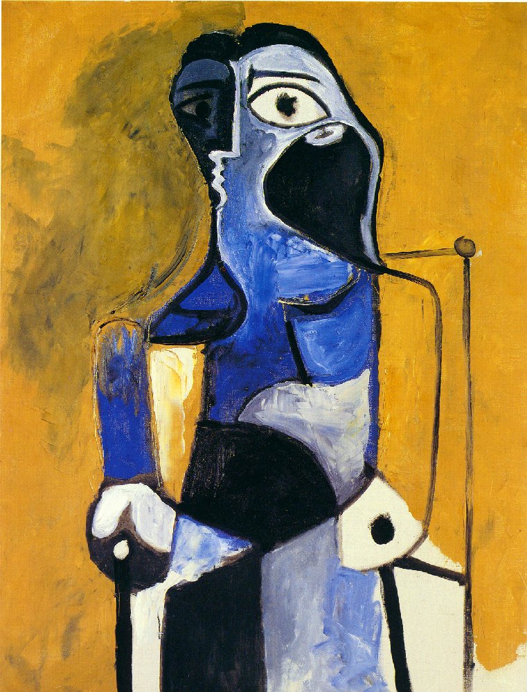 Picasso Seated woman 1960
